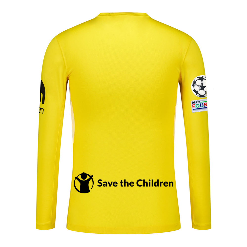 Camiseta Portero Niño Manga Larga Amarilla 25/26 image number null